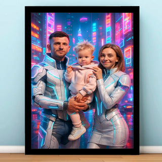 AI-val átalakított fényképes faliképek