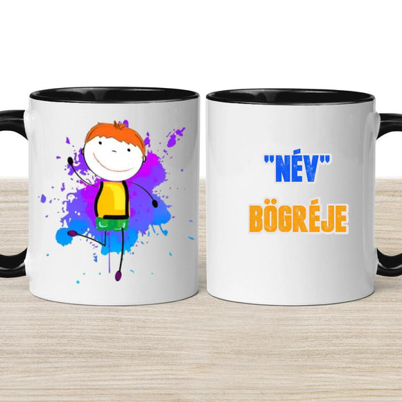 Névre szóló fiú bögre