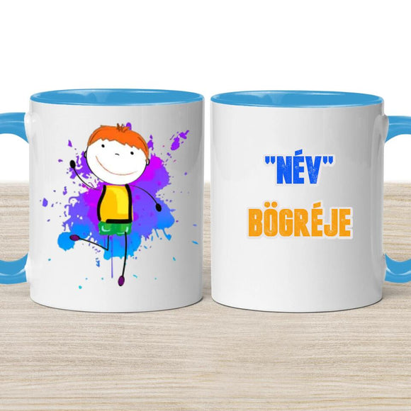 Névre szóló fiú bögre