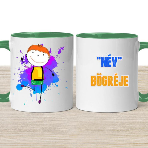 Névre szóló fiú bögre