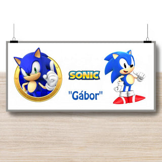 Egyedi SONIC bögre – saját névvel