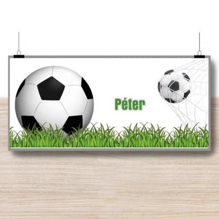 Névre szóló gyerek bögre – focis dizájn