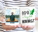Legjobb Horgász Egyedi Bögre-2