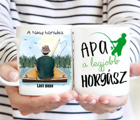Legjobb Horgász Egyedi Bögre - 0