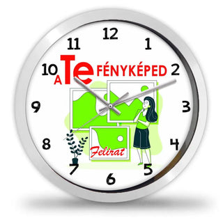 Fényképes Falióra Saját Fotóval