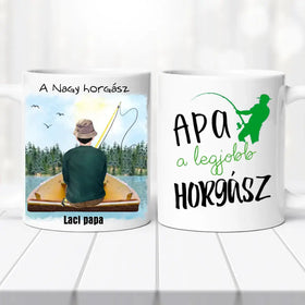 Legjobb Horgász Egyedi Bögre
