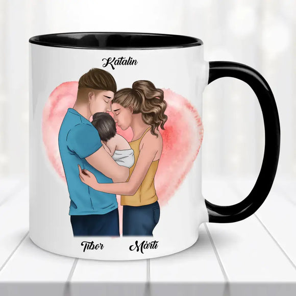 Családi bögre – szülőknek kisbabával