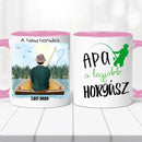 Legjobb Horgász Egyedi Bögre-5