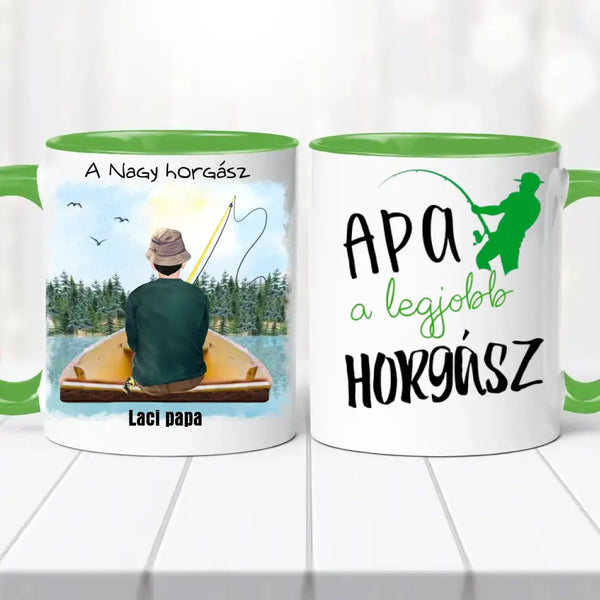 Legjobb Horgász Egyedi Bögre