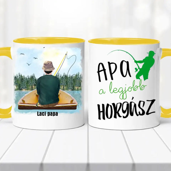 Legjobb Horgász Egyedi Bögre