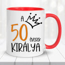 Születésnapi évszámos bögre – „Királyi” stílus-4