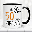 Születésnapi évszámos bögre – „Királyi” stílus-5