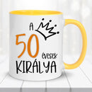 Születésnapi évszámos bögre – „Királyi” stílus-7