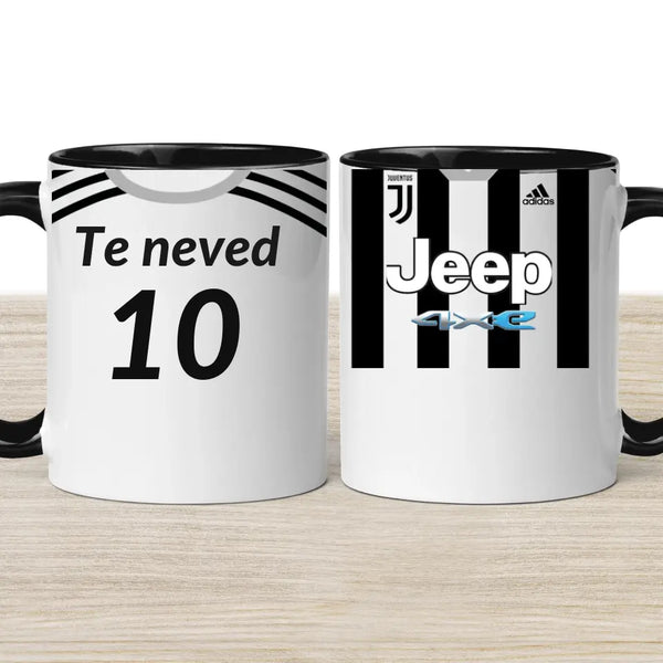 Juventus focis bögre – egyedi dizájn