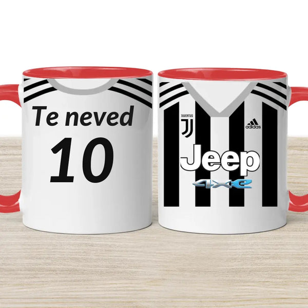 Juventus focis bögre – egyedi dizájn