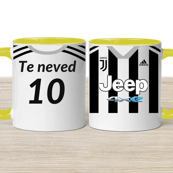 Juventus focis bögre – egyedi dizájn