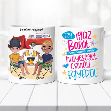 Fiúbarát bögre – egyedi dizájn - 0