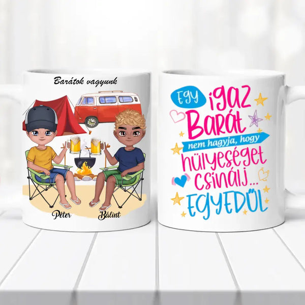 Fiúbarát bögre – egyedi dizájn