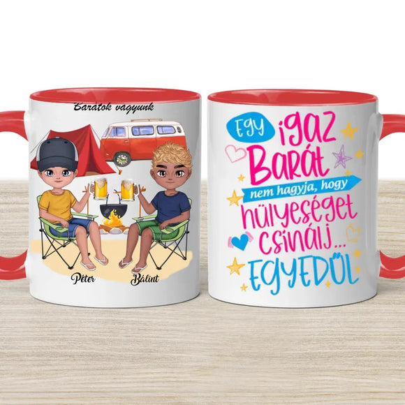 Fiúbarát bögre – egyedi dizájn