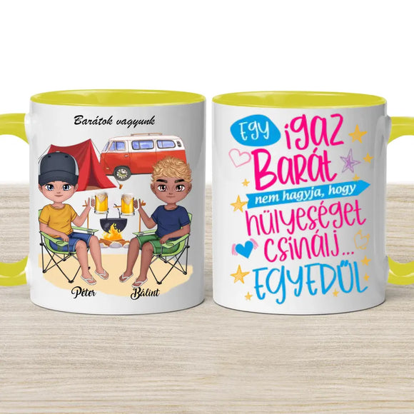 Fiúbarát bögre – egyedi dizájn