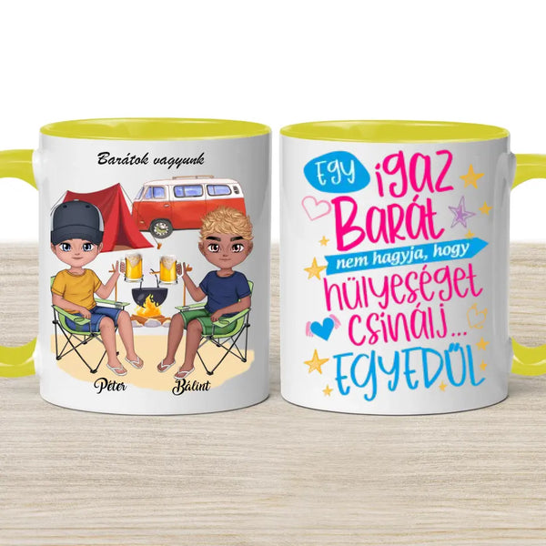 Fiúbarát bögre – egyedi dizájn