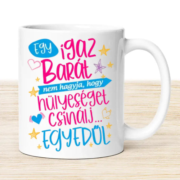 Fiúbarát bögre – egyedi dizájn