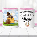 Lovas bögre – lányos változat-5