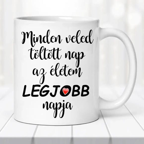 Barátnős bögre – sellő lány grafikával