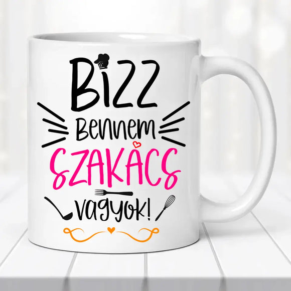 Ajándék bögre – legjobb szakácsnőnek
