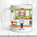 Névre szóló bögre – legjobb nagymamának-3