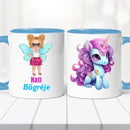 Névre szóló bögre – pónis lányos mintával-7