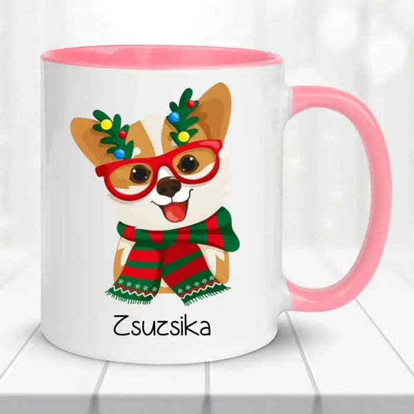 Karácsonyi bögre gyerekeknek – téli állatokkal