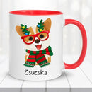 Karácsonyi bögre gyerekeknek – téli állatokkal-1