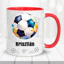 Névre szóló focis bögre – egyedi felirattal-2