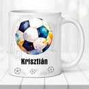 Névre szóló focis bögre – egyedi felirattal-4