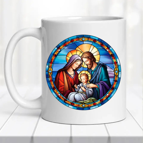 Karácsonyi bögre – Jézus grafikával