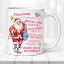 Karácsonyi bögre – Jézus grafikával-7