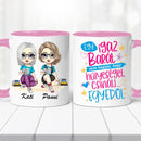 Barátnős bögre – két lányos dizájn-5