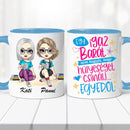 Barátnős bögre – két lányos dizájn-7