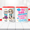 Barátnős bögre – két lányos dizájn-8