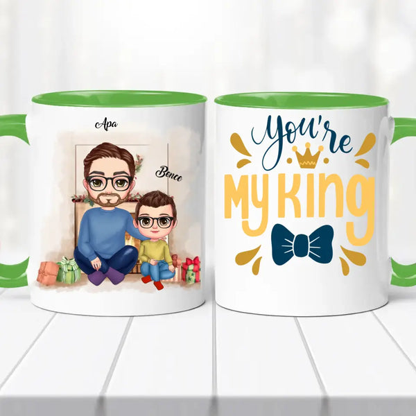 Családi bögre – apa és fia