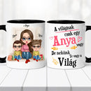 Családi bögre – anya, fia és lánya-3