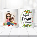 Családi bögre – anya, fia-2