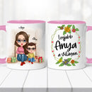 Családi bögre – anya, fia-3