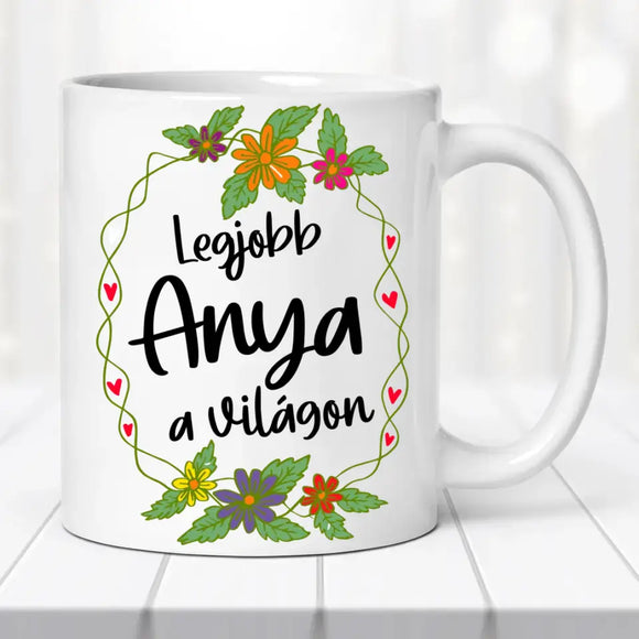 Családi bögre – anya, fia