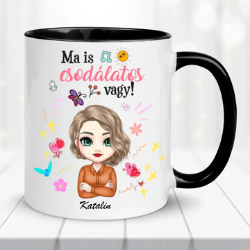 Ajándék bögre – „Csodálatos vagy” felirattal - 0