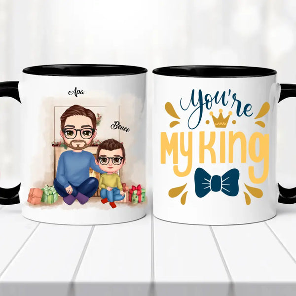 Családi bögre – apa és fia