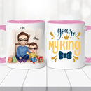 Családi bögre – apa és fia-3