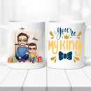 Családi bögre – apa és fia-2