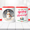 Karácsonyi Bögre - Hóember-1